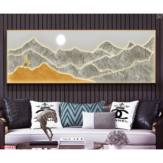 Tranh Treo Tường Tráng Gương Cao Cấp Phong Cảnh Đẹp Trang Trí Nhà, Quán Cà Phê Hiện Đại OHA Decor