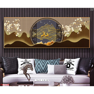 Tranh Treo Tường Tráng Gương Cao Cấp Phong Cảnh Đẹp Trang Trí Nhà, Quán Cà Phê Hiện Đại OHA Decor