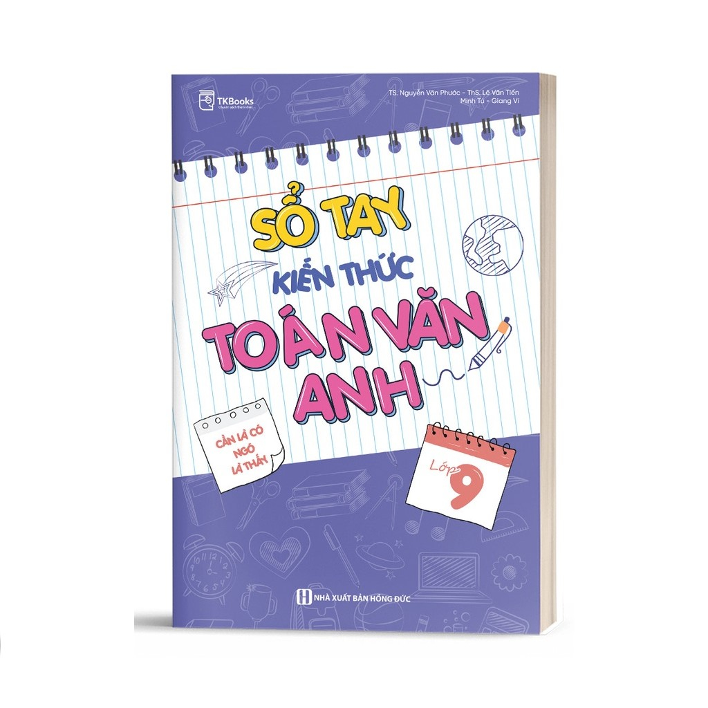Sách - Sổ Tay Kiến Thức Toán - Văn – Anh Lớp 9