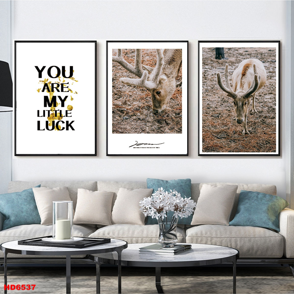 Bộ 3 Tranh Canvas Có Viền Hiện Đại Nhiều Chủ Đề Trang Trí Phòng Ngủ, Nhà Bếp Xưởng Giá Rẻ