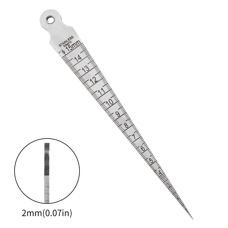 Thước đo khe hở bằng inox 0-15mm