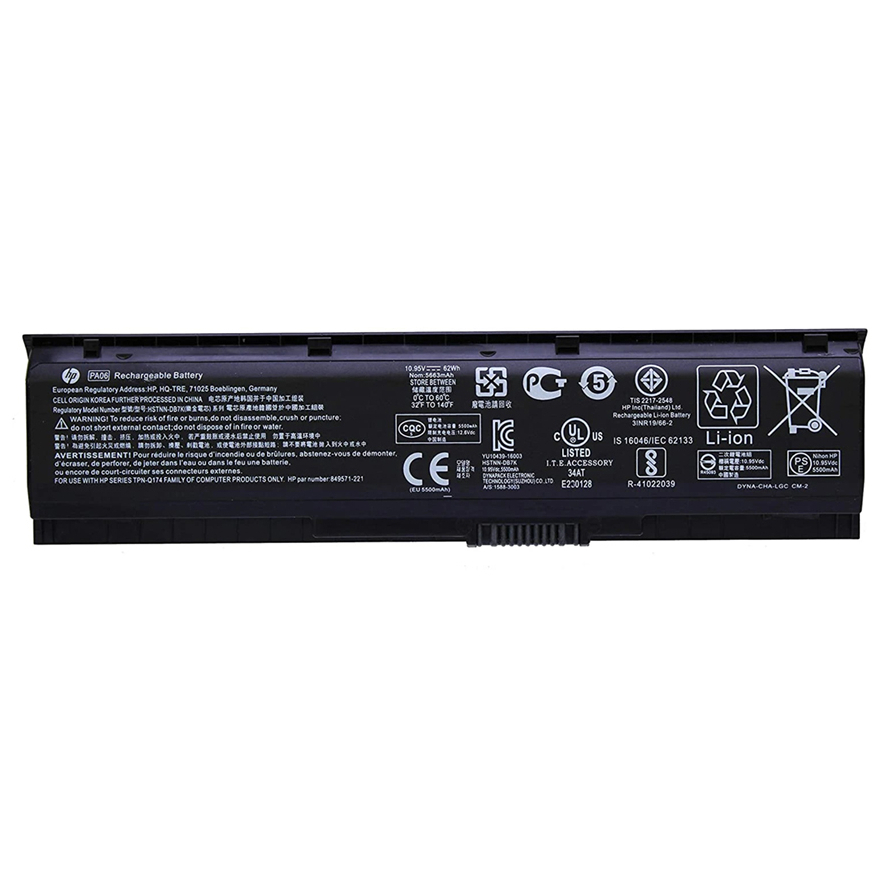 Shentec 10.95V 62Wh PA06 Laptop Akku für HP Oen 17-W000 17-W200 17