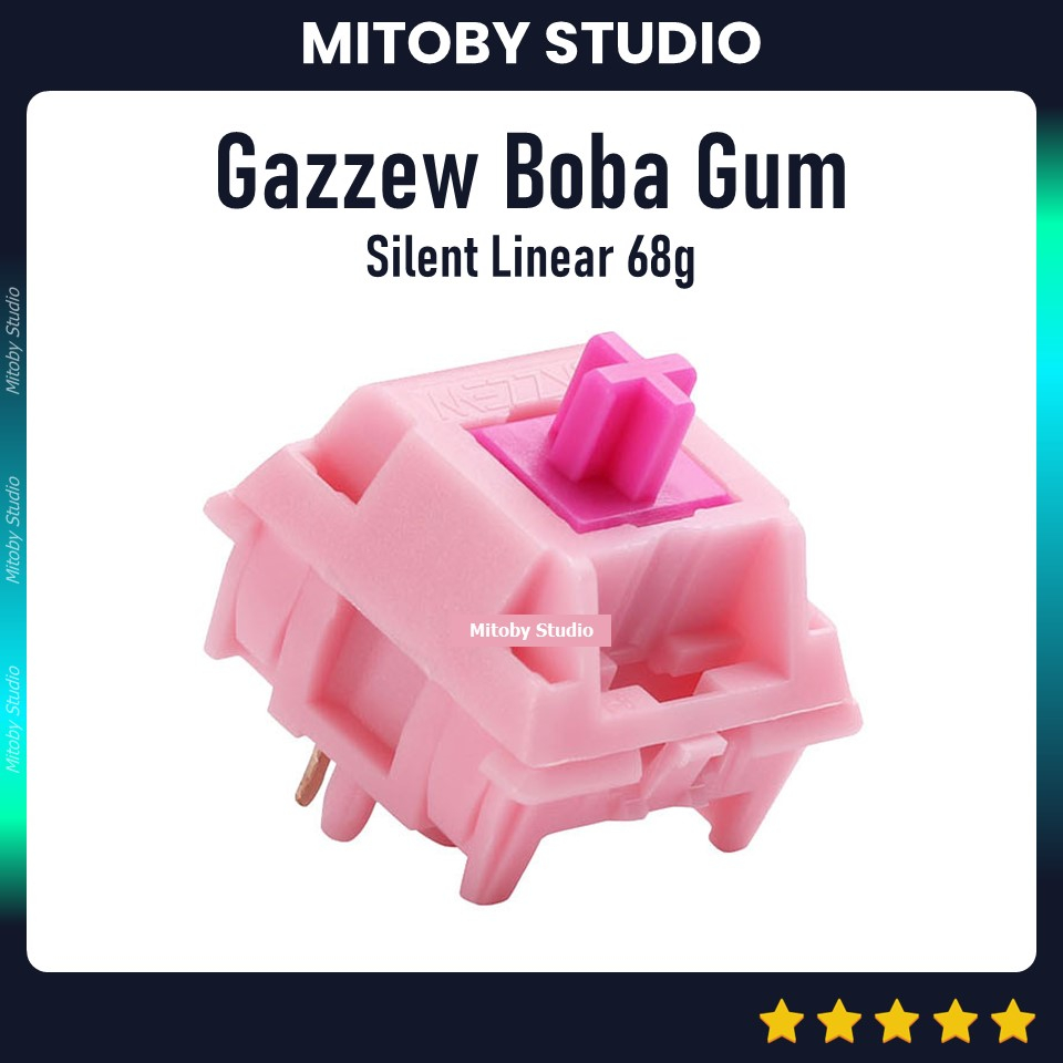 GAZZEW BOBA U4T U4 tactile Switch Công Tắc Bàn Phím Cơ BOBA gum U4Tx