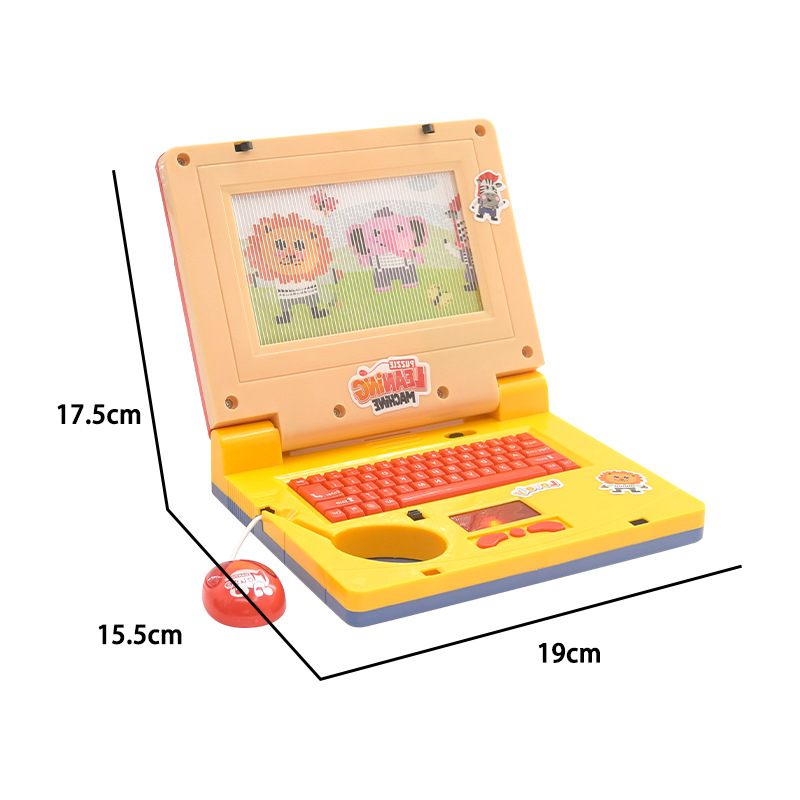 Laptop Đồ Chơi Cho Bé Laptop Cho Bé Máy Tính Trẻ Em Đồ Chơi Cho Bé Có Nhạc Đèn Và Chuột - Đồ Chơi Cho Bé PUKAPI