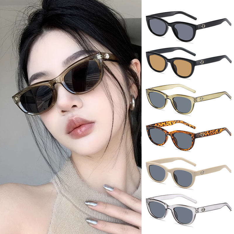 ⚡Kính râm nam và nữ Kính râm thời trang Retro Kính râm chống tia cực ...