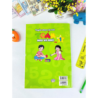 Sách - Tuyển Chọn Các Bài Toán Hay Và Khó Lớp 1 (Biên soạn theo chương trình GDPT mới) - ndbooks