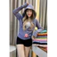 QUỲNH QUỲNH - ÁO KHOÁC GÂN Ý THÊU NÓN 98 SIZE 40-56kg
