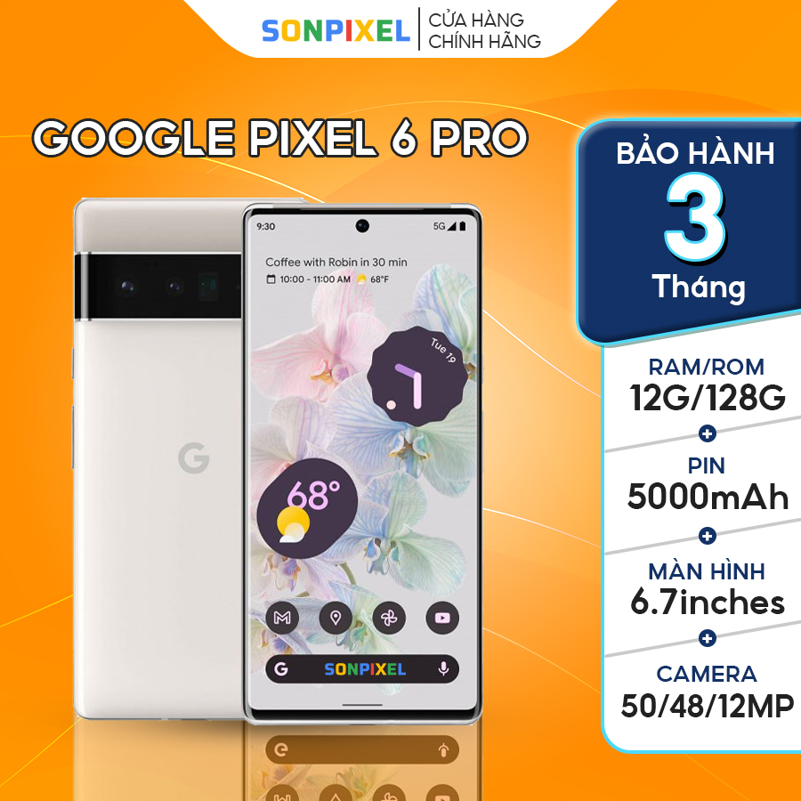 Điện Thoại Google Pixel 6 Pro 12/128/256 Quốc Tế Like New 99% Sonpixel ...