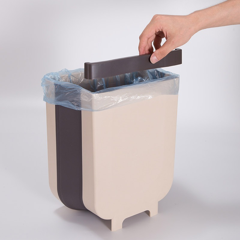 Thùng Rác Mini, Sọt Rác Gấp Gọn Thông Minh Trong Văn Phòng | Shopee ...