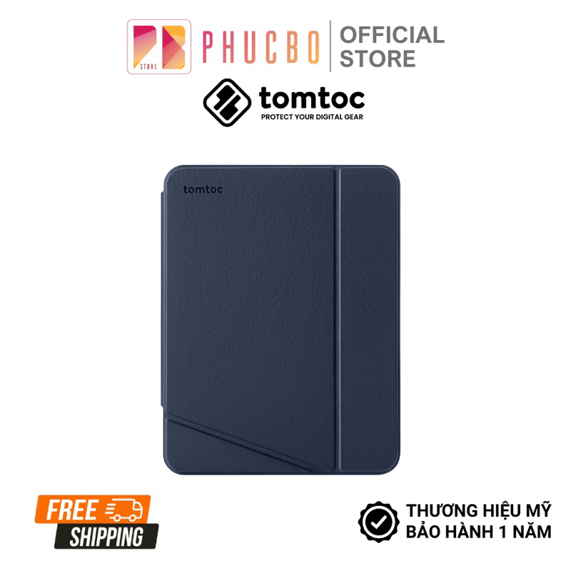 Bao da Tomtoc (USA) từ tính đa góc SmarTri for IPad Pro 12.9inch M1