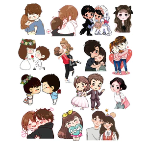 Sticker Dán Tình Yêu Ngọt Ngào