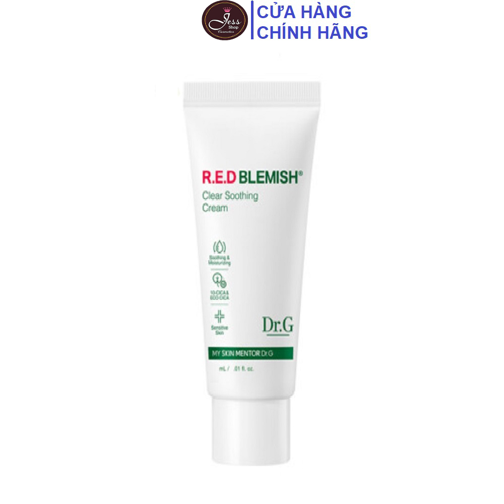 Kem Dưỡng Dr G RED Blemish Clear Soothing Cream 10ml Shopee Việt Nam