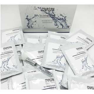Mặt nạ CIVASAN Balsam Powder căng bóng nâng tone dưỡng da phục hồi sau peel phi kim laser (60g x 1 gói)