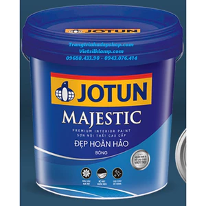 Sơn màu nội thất - Sơn JOTUN MAJESTIC ĐẸP HOÀN HẢO BÓNG (Mới) (5L)