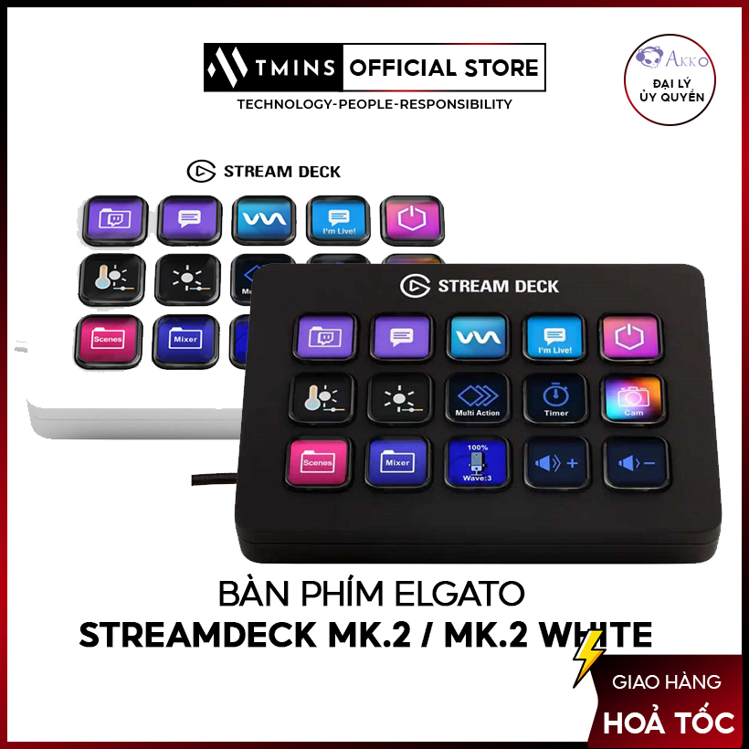 Bàn Phím Elgato Stream Deck MK.2 White / MK.2 - Hàng Chính Hãng ...