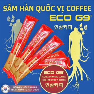 Nhân Sâm Hòa Tan Hàn Quốc Nguyên Chất EcoG9 Hộp 15 Gói - Tăng Sức Đề Kháng Giảm Tiểu Đường