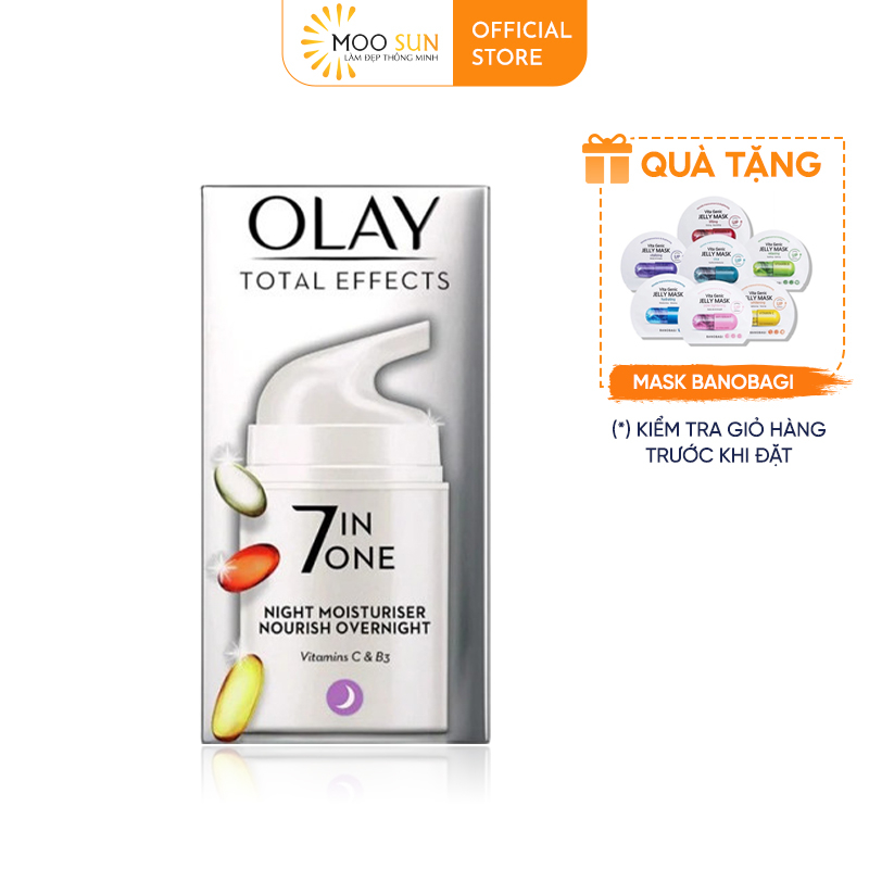 Ảnh Kem Dưỡng Ban Đêm Olay Total Effects 7 In 1 dưỡng da, tái tạo và làm đẹp da một cách tối ưu, chống lão hóa 2