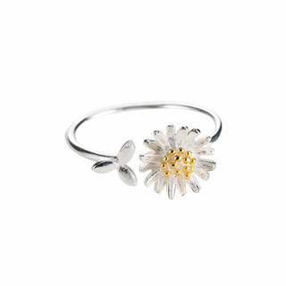 Nhẫn Bạc Ý Cúc Họa Mi [Free Ship]