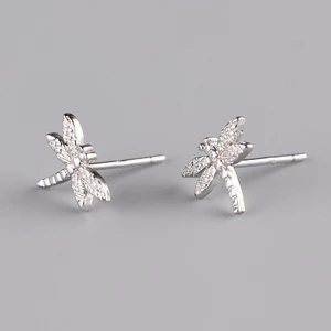 Khuyên Tai Bạc 925 Chuồn Chuồn