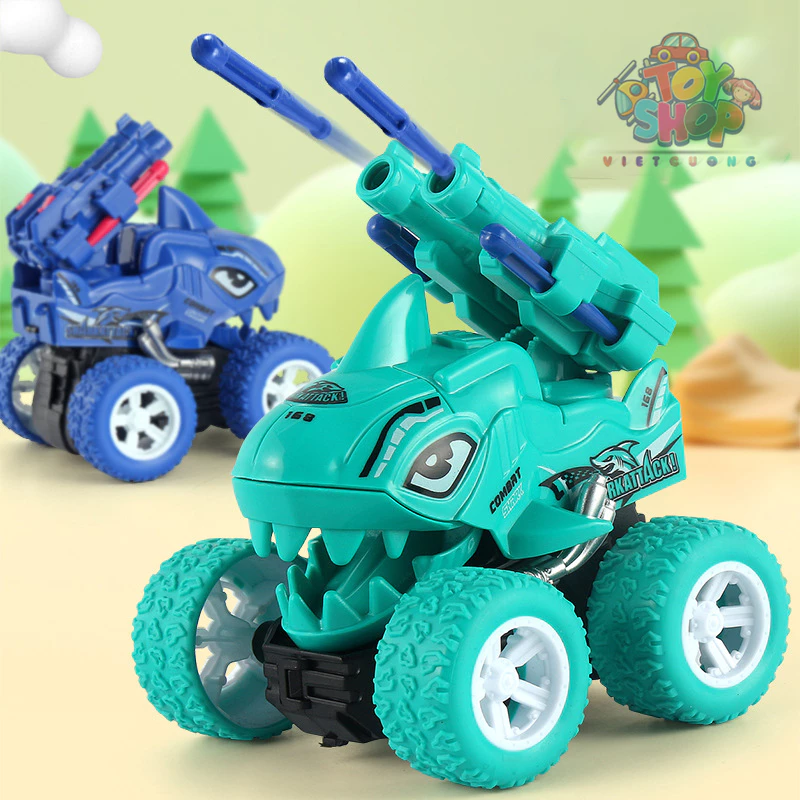 Xe Tăng Cá Mập Biến Hình Động Cơ Quán Tính