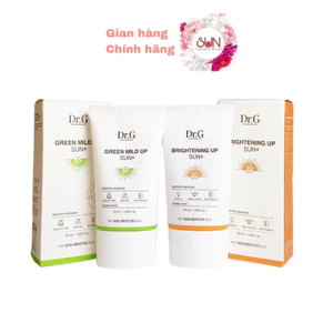 Kem chống nắng Dr.G Brightening & Green Mild Up Sun+ SPF50+ PA+++ 50ml