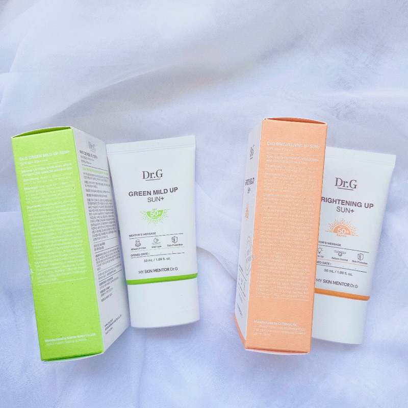 Kem chống nắng Dr.G Brightening & Green Mild Up Sun+ SPF50+ PA+++ 50ml