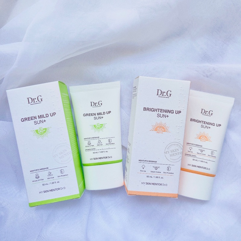 Kem chống nắng Dr.G Brightening & Green Mild Up Sun+ SPF50+ PA+++ 50ml