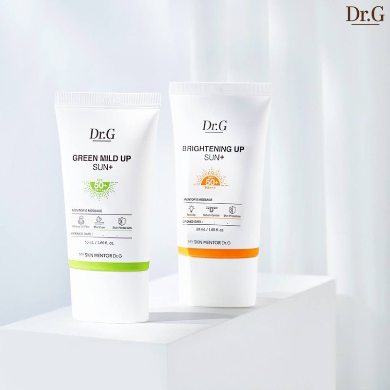 Kem chống nắng Dr.G Brightening & Green Mild Up Sun+ SPF50+ PA+++ 50ml