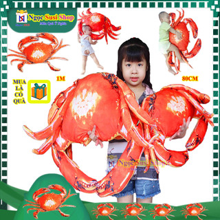 GỐI ÔM CON CUA ĐỎ NHỒI BÔNG SIÊU MỀM MỊN KHỔNG LỒ SIÊU TO [QUÁ ĐẸP] đồ chơi thú nhồi bông doll toy búp bê