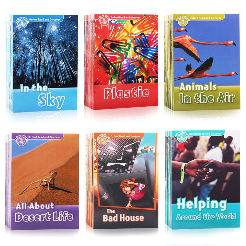 洋書 Oxford read and Discover / Imagine Bộ sách Oxford read and discover/Imagine level 1-2-3-4-5-6