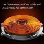 (Bản Tiếng Việt) Bếp từ đôi, bếp điện từ hồng ngoại đôi 2200W Cao Cấp, Chip IGBT Đức Tiết Kiệm Điện, BẾP HỒNG NGOẠI ĐÔI — ảnh 7