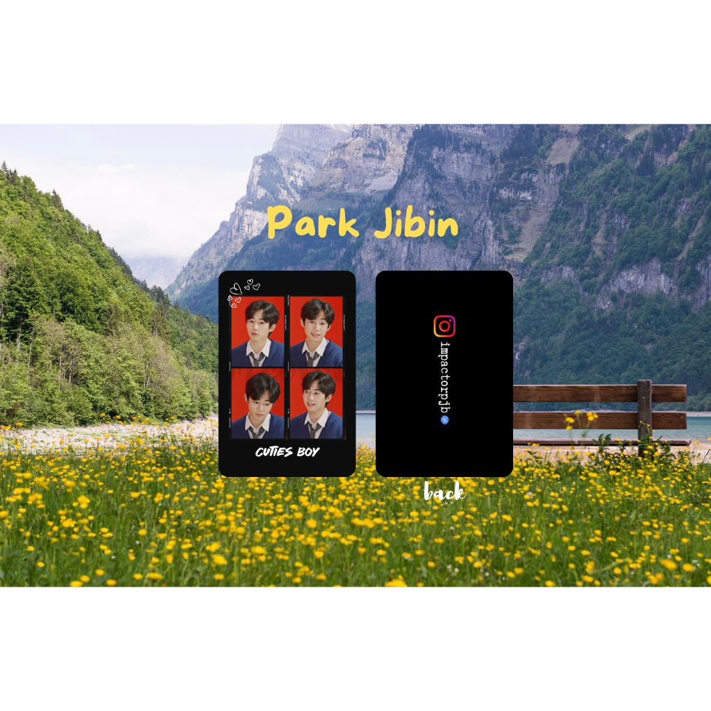 card bo góc diễn viên park ji bin cutiess