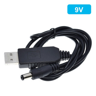 Cáp USB sạc DC 5.5mm x 2.1mm thông số 5V / 9V / 12V