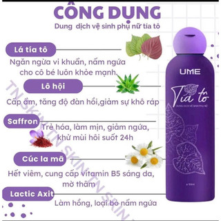 Dung Dịch Vệ Sinh Tía Tô Ume Ngọc Trinh