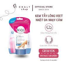 Kem triệt lông vĩnh viễn veet 150g Nhật Bản dành cho da nhạy cảm
