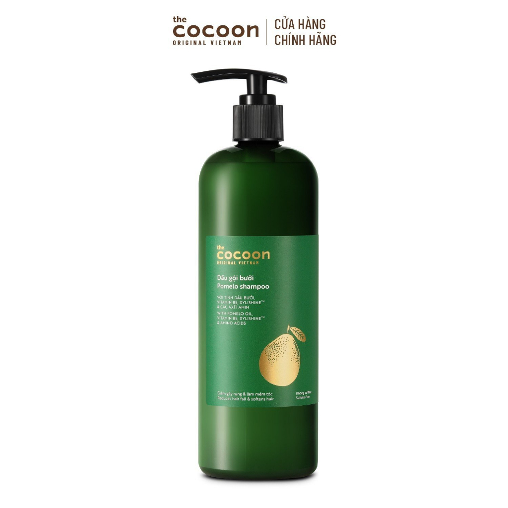 Ảnh Bigsize - Dầu gội bưởi Cocoon giúp giảm gãy rụng và làm mềm tóc 500ml 1