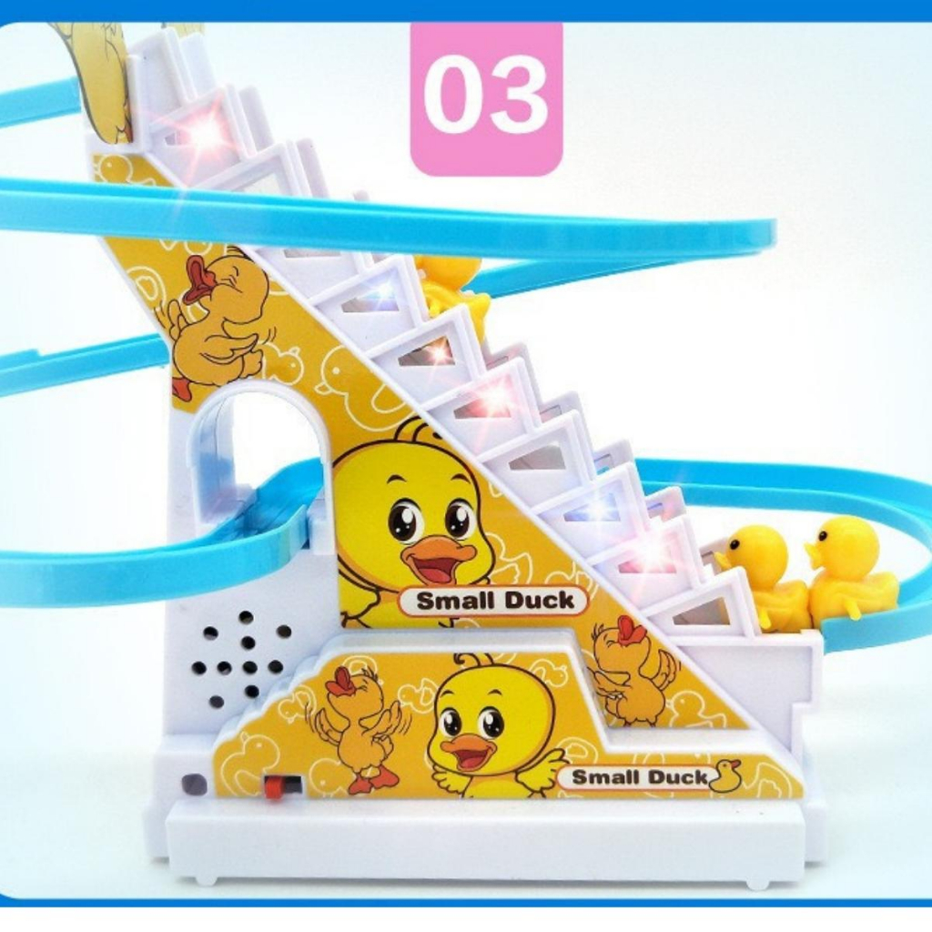 Ảnh Đồ chơi vịt leo thang có đèn có nhạc Bi's House 3