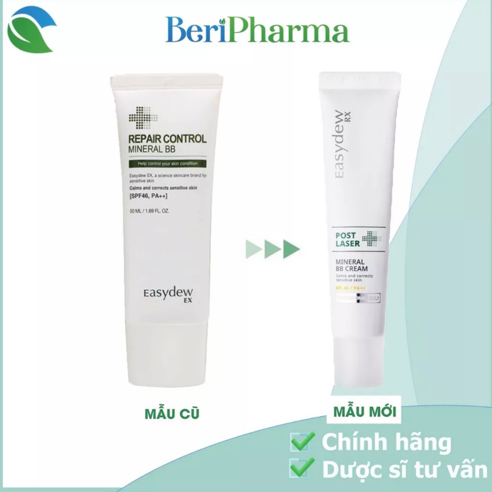 Easydew Ex Kem Chống Nắng Phục Hồi Da Repair Control Mineral Bb Cream