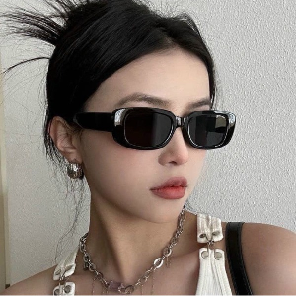 Kính râm đen, đi biển thời trang chống nắng KI30