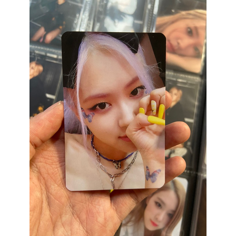 [OFFICIAL] CARD ẢNH ROSÉ BLACKPINK BLOOM FANSITE | Shopee Việt Nam