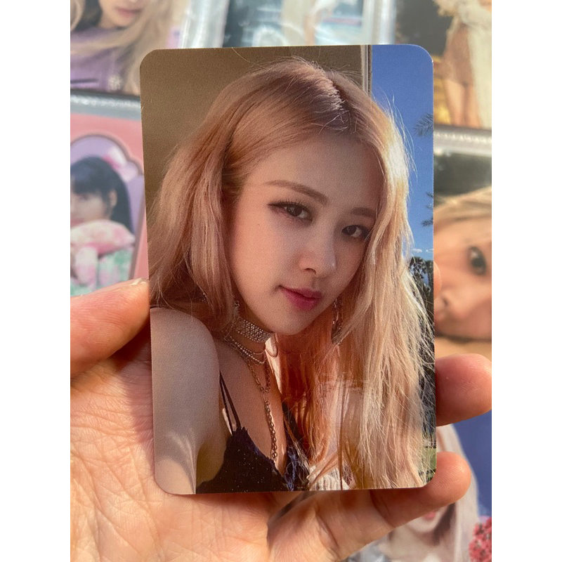 [OFFICIAL] CARD ẢNH ROSÉ BLACKPINK BLOOM FANSITE | Shopee Việt Nam
