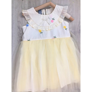 Váy công chúa bé giá xòe voan mềm-đầm bé gái đi chơi tiệc- form rộng dễ mặc - size 8-22kg