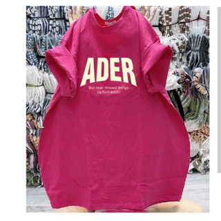 áo thun phông nữ nam 3158 form to rộng thoáng mát KONOVA chất liệu cotton khô in chữ ADER