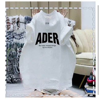 áo thun phông nữ nam 3158 form to rộng thoáng mát KONOVA chất liệu cotton khô in chữ ADER