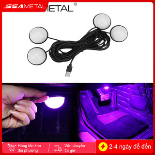 Dây đèn dẫn SEAMETAL 4 bóng 12V chuyên dụng dùng trang trí nội thất ô tô