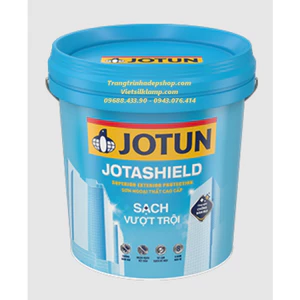 Sơn ngoại thất - Sơn phủ màu gốc nước JOTUN JOTASHIELD SẠCH VƯỢT TRỘI (15L)