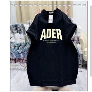 áo thun phông nữ nam 3158 form to rộng thoáng mát KONOVA chất liệu cotton khô in chữ ADER