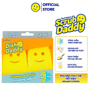 Scrub Daddy Dish Daddy Refill 2pk Sponge - 2 Ct, Flextexture Foam 