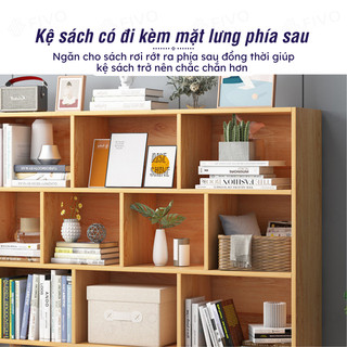 [Freeship Toàn Quốc] Kệ Sách Gỗ Đứng Đa Tầng Có Chân FIVO FB60, Kèm Tấm Lưng Chắc Chắn, Dễ Dàng Lắp Đặt, Decor Linh Động
