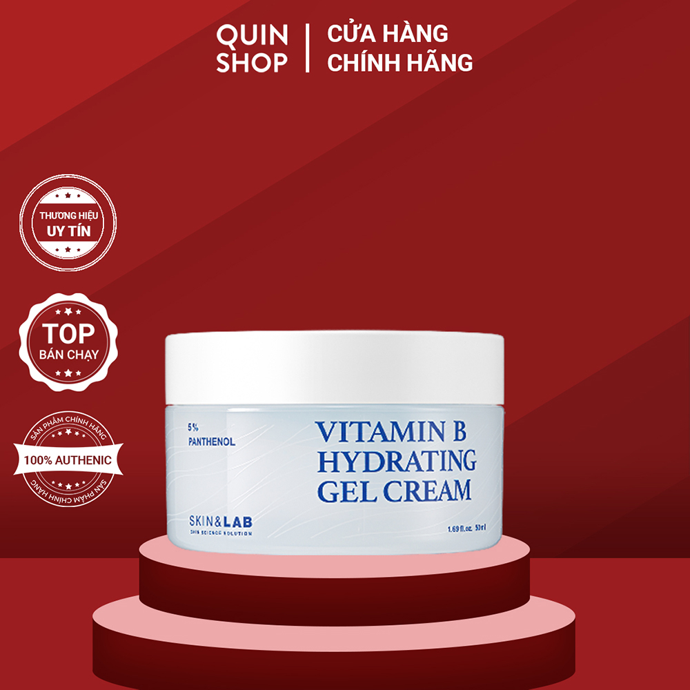 Kem Dưỡng Cấp Ẩm, Làm Dịu, Sáng Da Skin&Lab Vitamin B Hydrating Gel ...